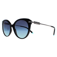 Tiffany Sunglasses TF4189 80019S Black Azure Gradient Blue