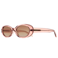 Quay Sunglasses Felt Cute 77736 Pale Rose Sepai Brown Gradient