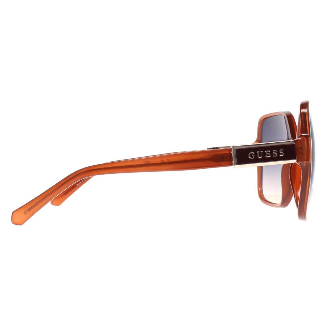 Guess Sunglasses GF00017 47W Light Brown Blue Gradient