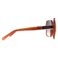 Guess Sunglasses GF00017 47W Light Brown Blue Gradient