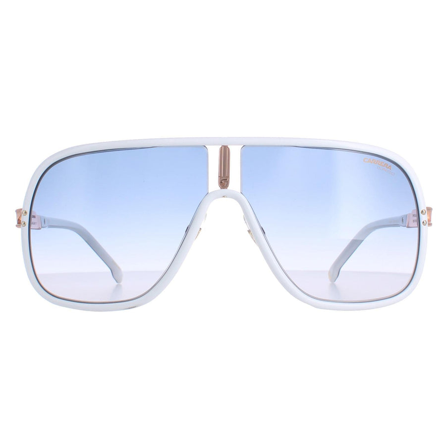 Carrera Sunglasses Flaglab 11 VK6 08 White Dark Blue Gradient