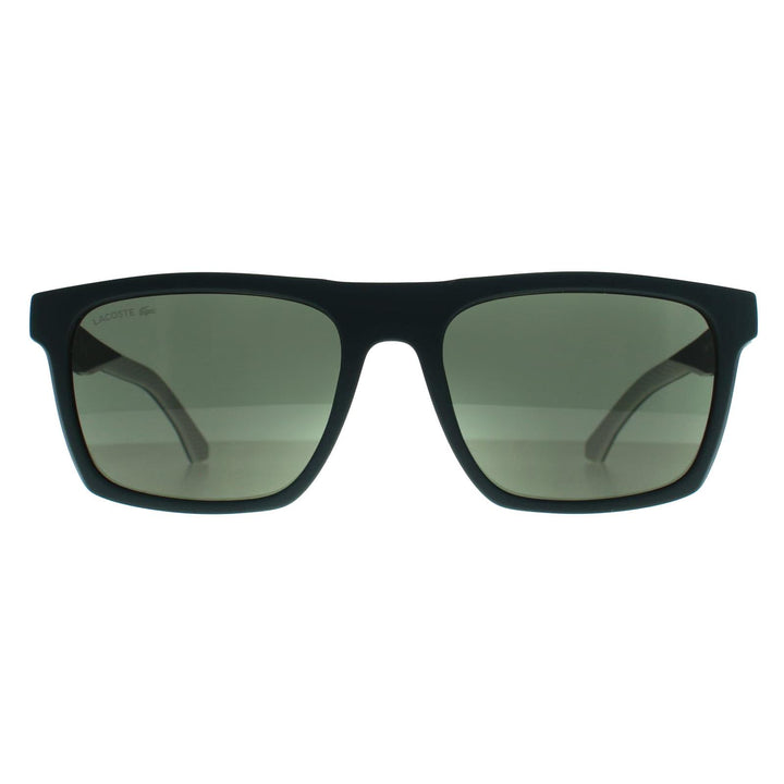Lacoste Sunglasses L957S 301 Matte Green Dark Grey