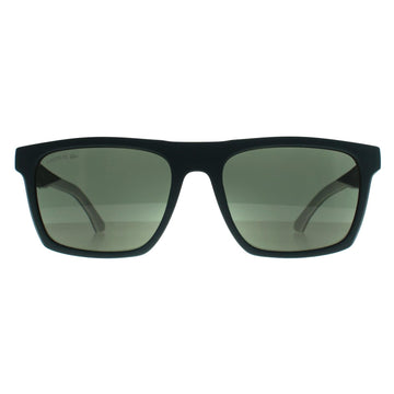 Lacoste Sunglasses L957S 301 Matte Green Dark Grey