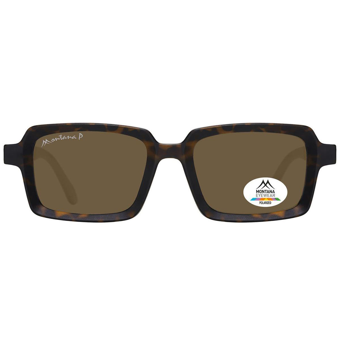 Montana Sunglasses MP57 B Matte Turtle Brown Polarized