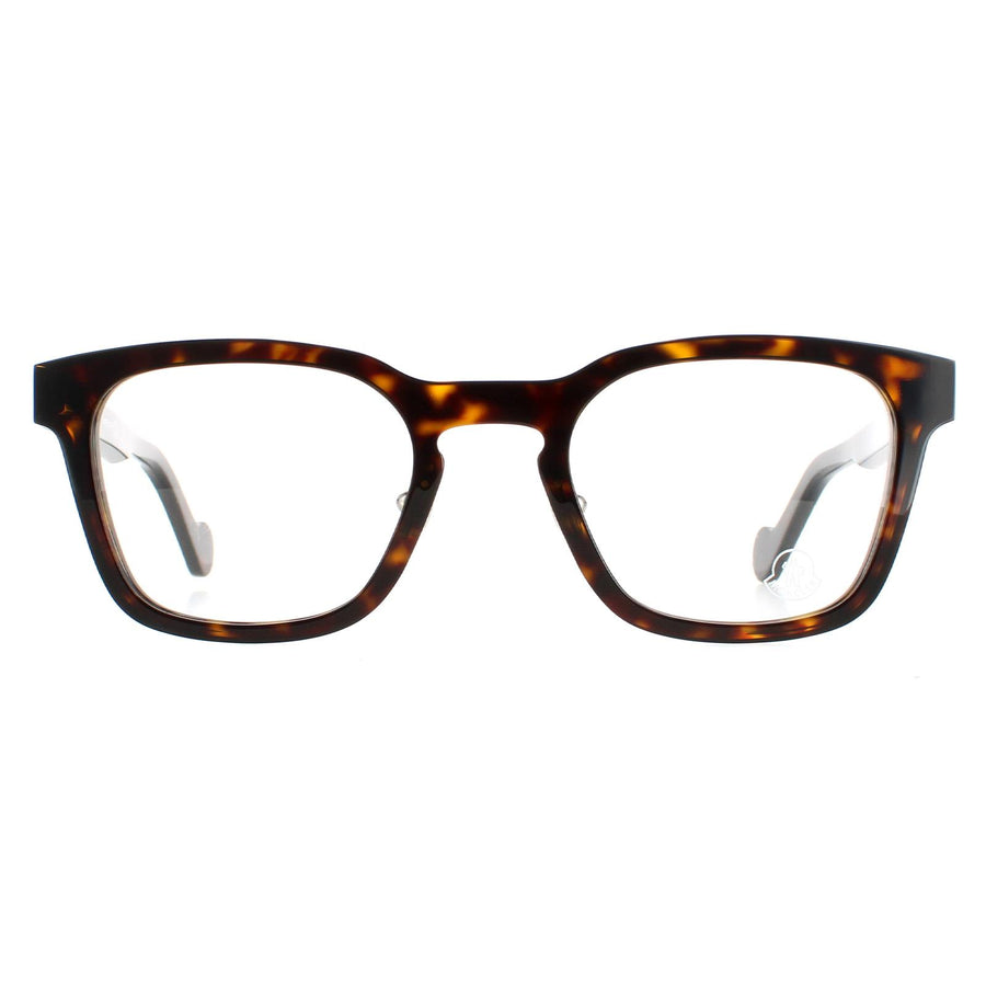 Moncler ML5049 Glasses Frames Dark Havana