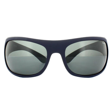 Polaroid Sport Sunglasses 07886 SZA Y2 Matt Dark Blue Grey Polarized