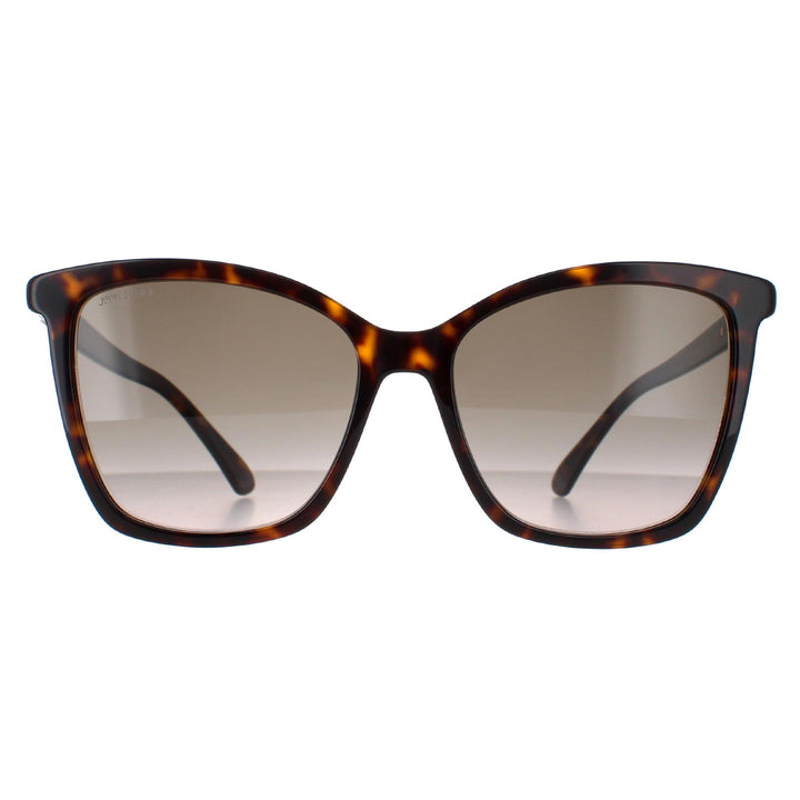 Jimmy Choo ALI/S Sunglasses Havana Brown Gradient