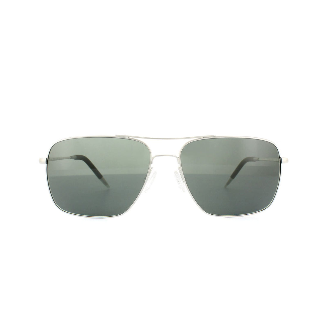 Oliver Peoples Sunglasses Clifton 1150 5036/P2 Silver Midnight Express VFX Polarized
