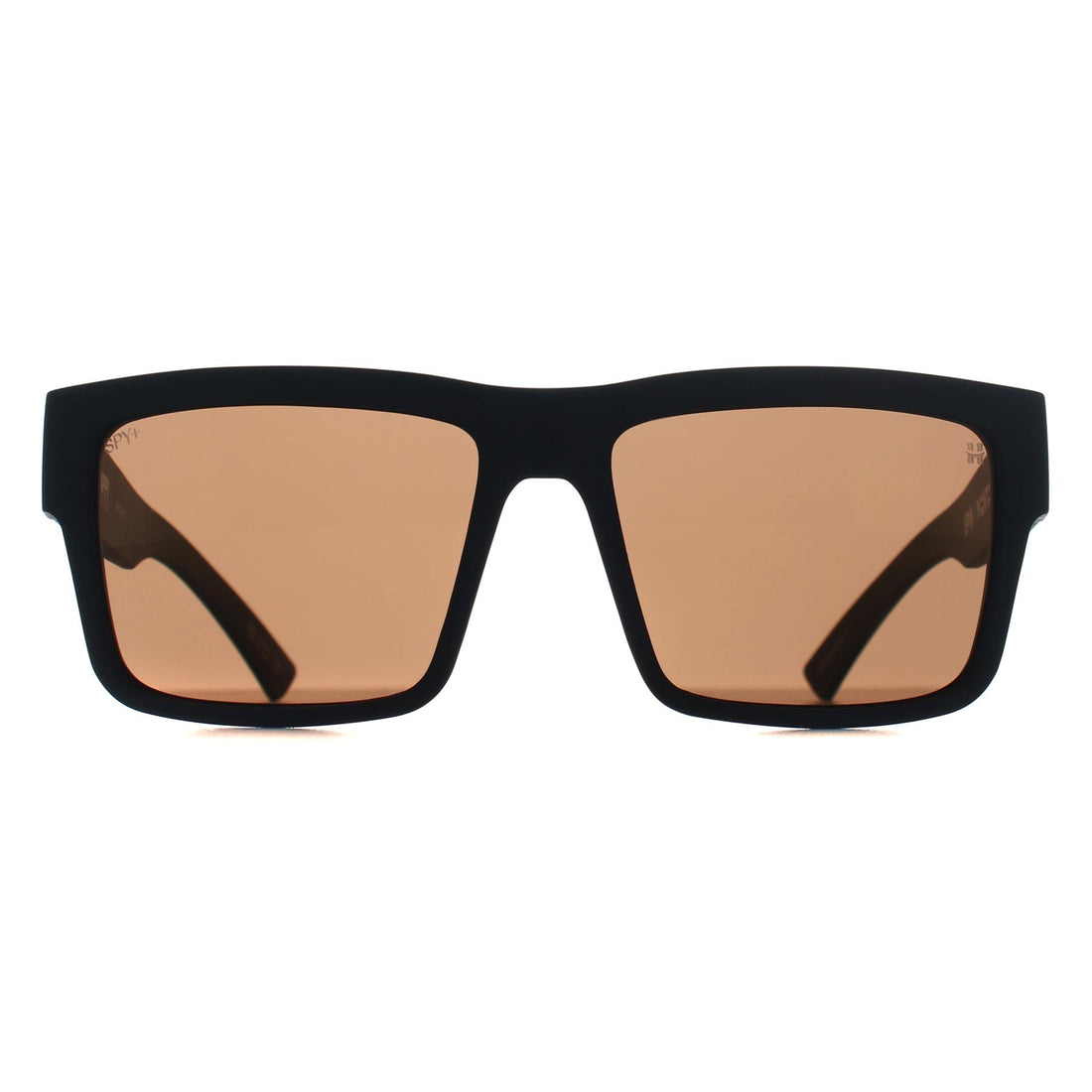 Spy Sunglasses Montana 673407973417 Soft Matte Black HD Plus Bronze Gold Spectra