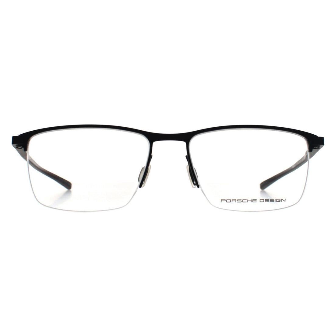 Porsche Design Glasses Frames P8371 A Dark Ruthenium & Matte Red Crystal Men