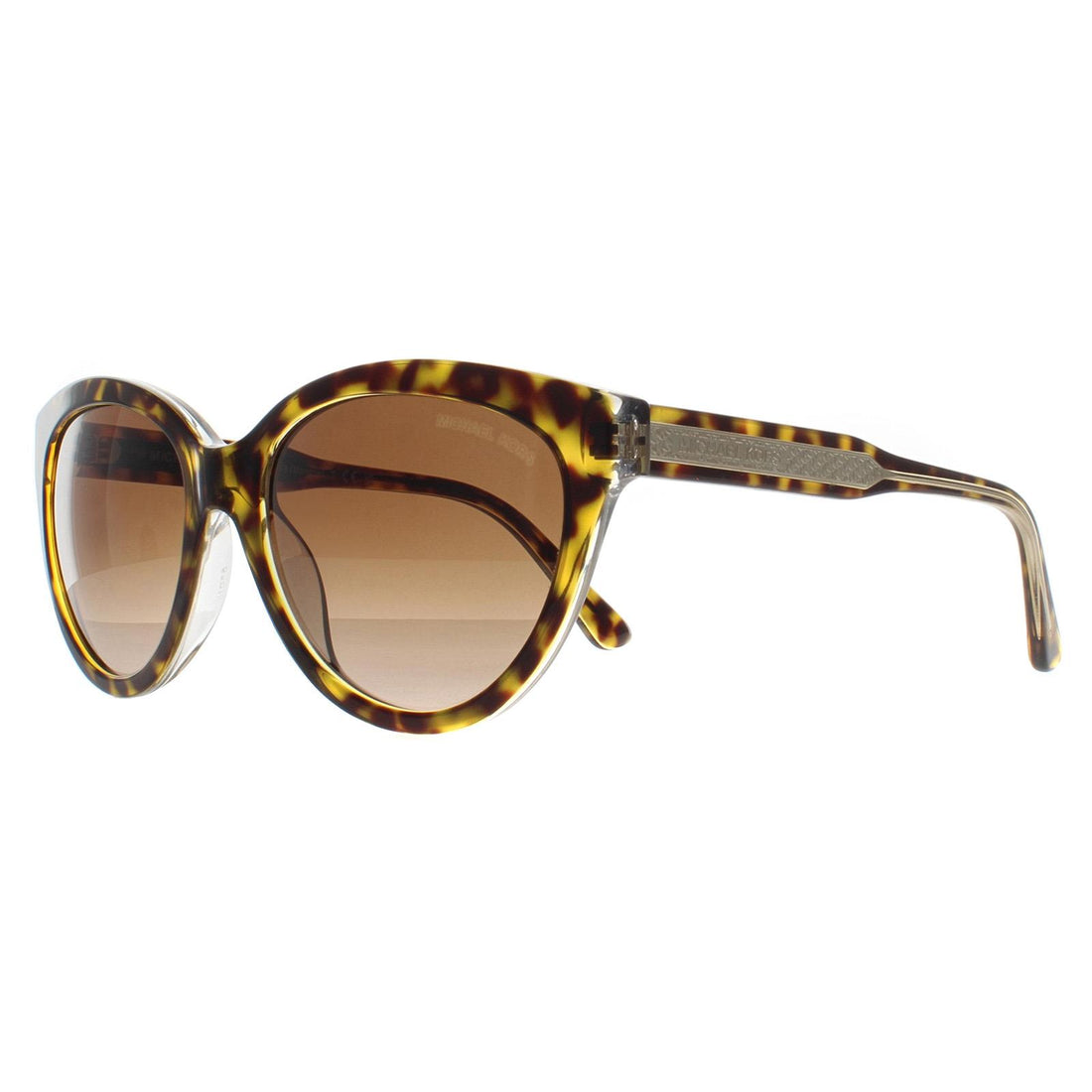 Michael Kors Sunglasses MK2158 310213 Dark Tortoise on Clear Brown Gradient