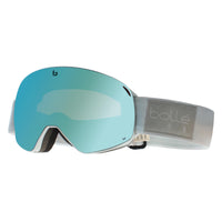 Bolle Ski Goggles Eco Torus M BG009006 Matte Ice White Azure