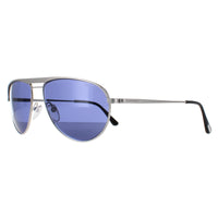 Tom Ford Sunglasses William 0207 17V Silver Blue