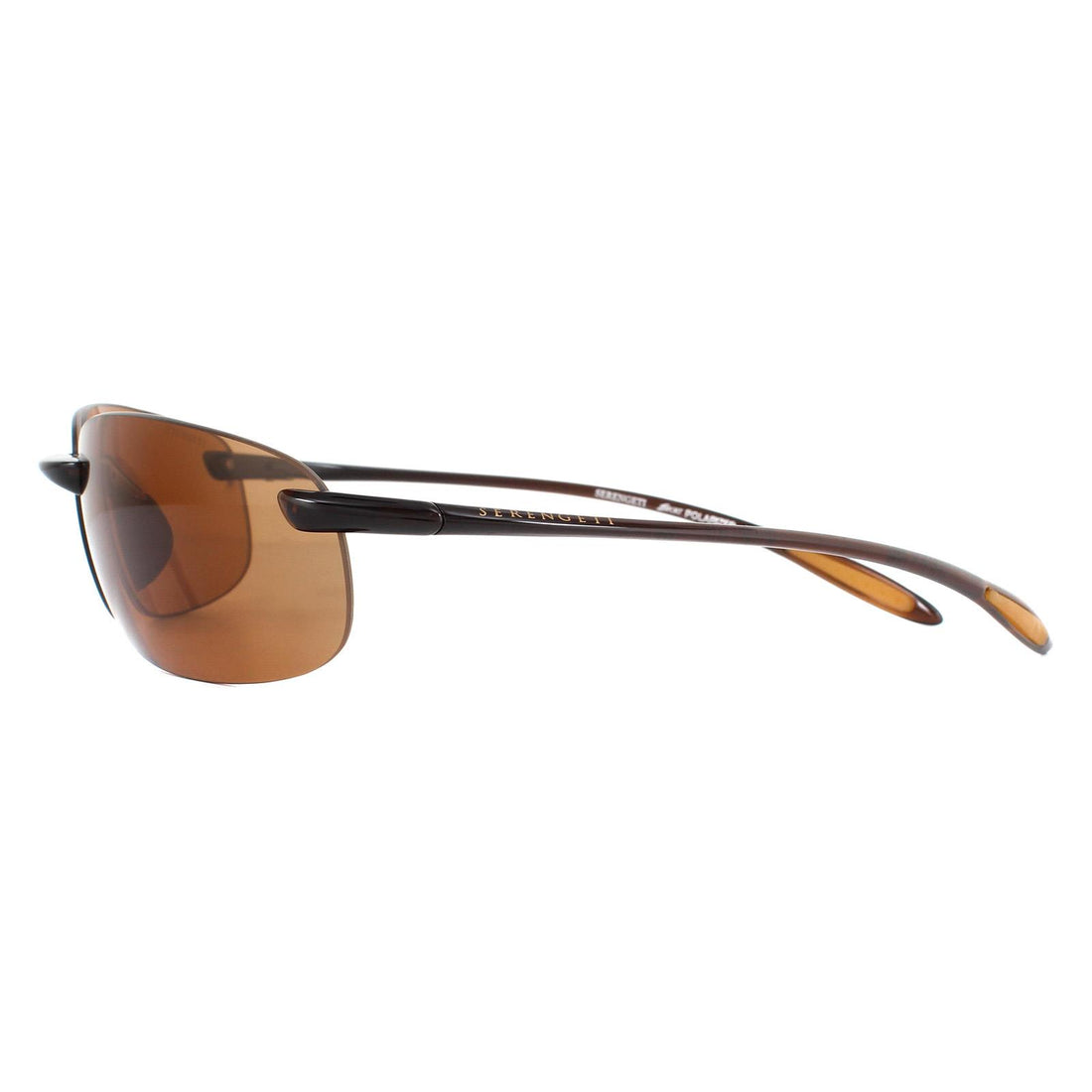 Serengeti Sunglasses Nuvino 7316 Shiny Brown Drivers Brown Polarized