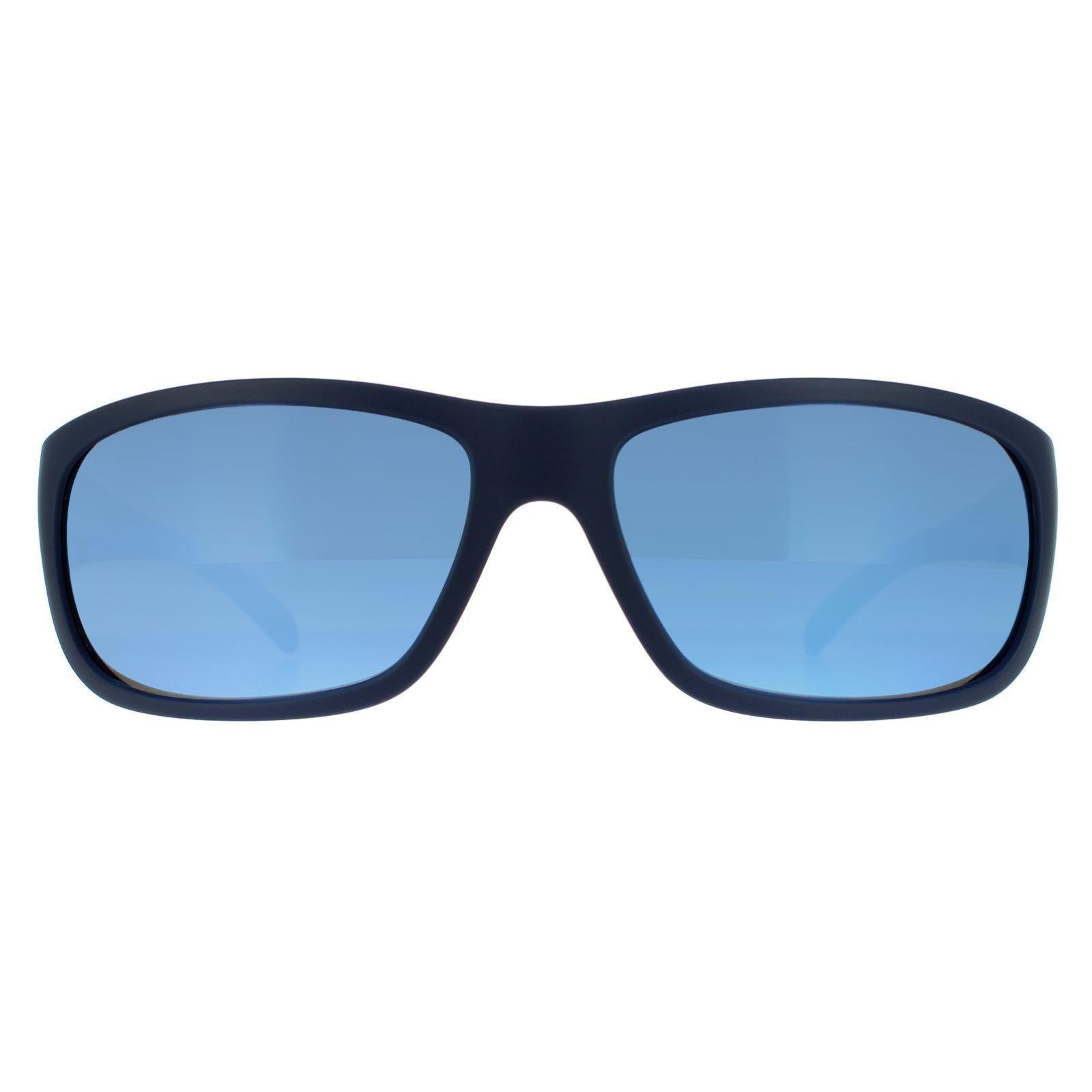 Sunglasses Uka Uka AN4290 Matte Blue Dark Grey Mirror Water Blue