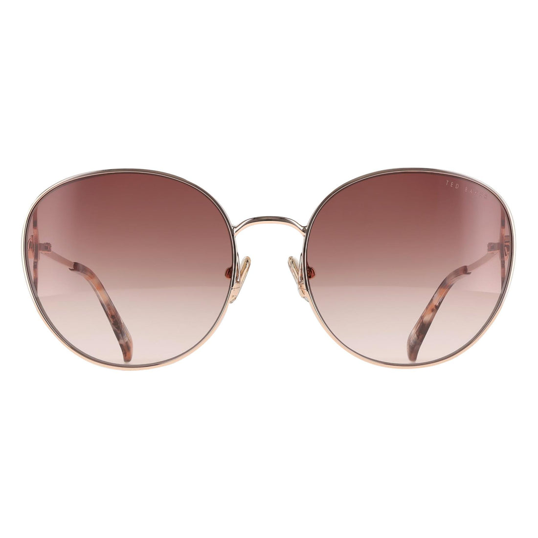 Ted Baker Sunglasses TB1775 Lake 401 Gloss Light Rose Brown Gradient