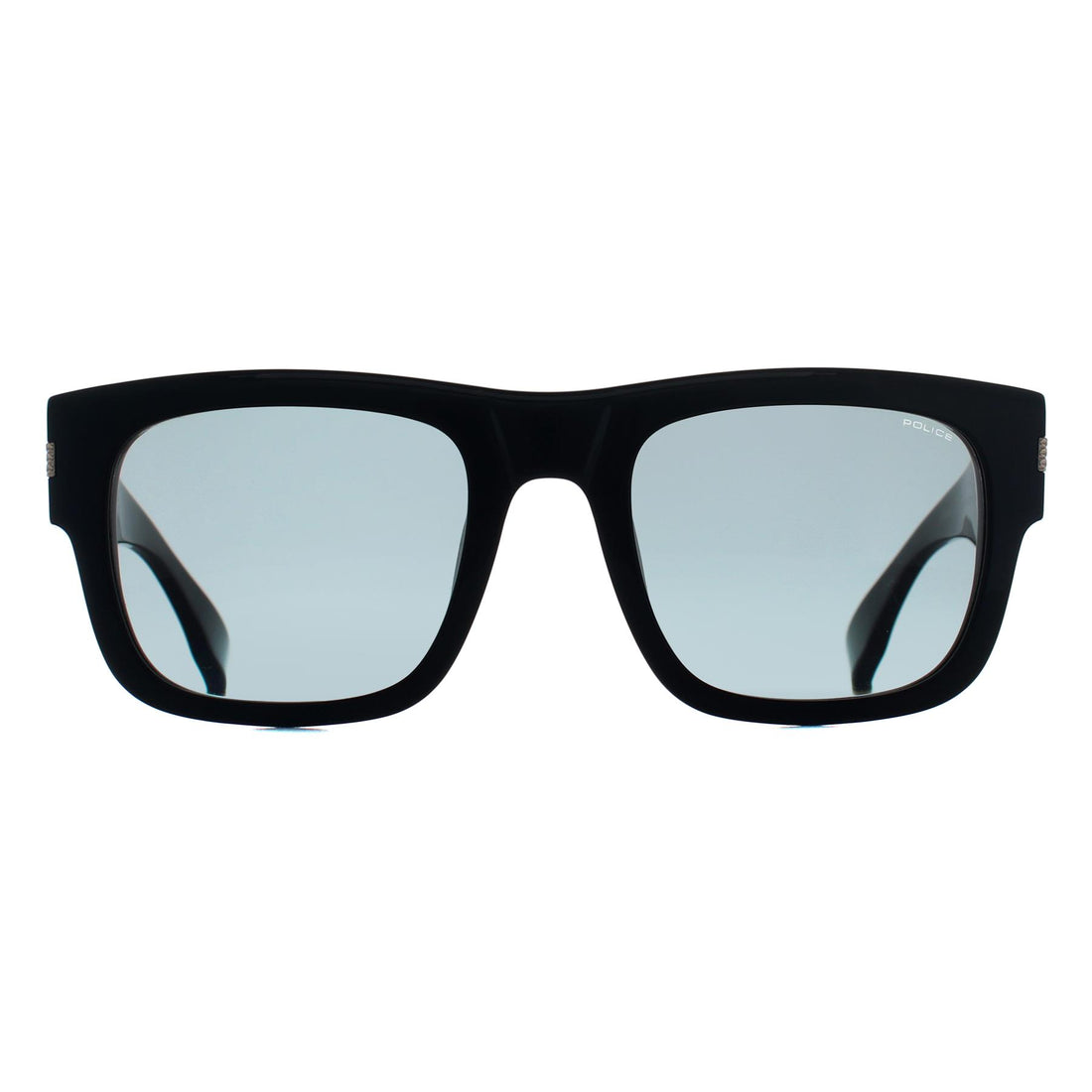 Police Sunglasses SPLP33E G.O.A.T. 2 700Y Shiny Black Grey Green
