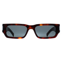 Saint Laurent SL660 Sunglasses Havana Crystal Black