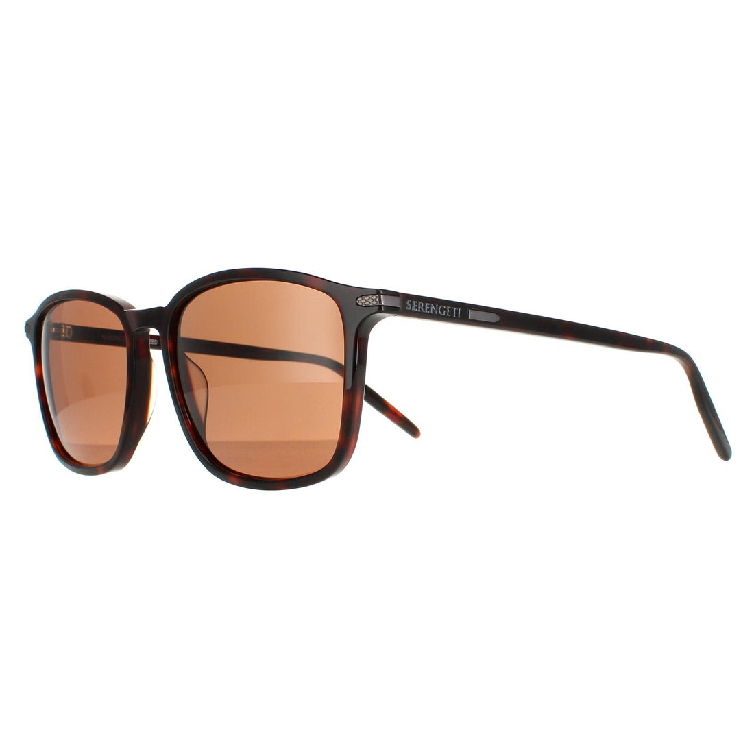 Serengeti Sunglasses Lenwood 8933 Shiny Dark Havana Mineral Polarized Drivers