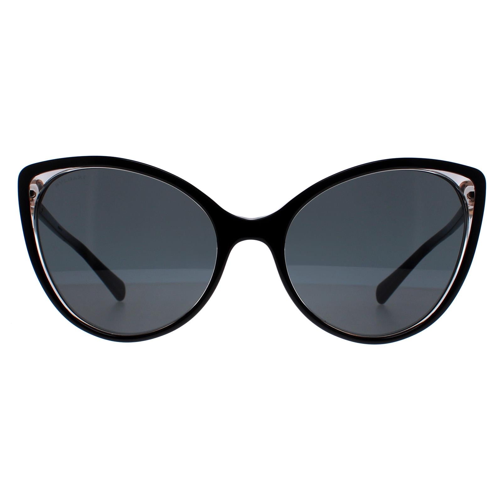 Sunglasses BV8246B Black Grey Transparent Dark Grey