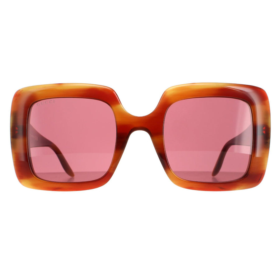 Gucci Sunglasses GG0896S 004 Striped Havana Violet