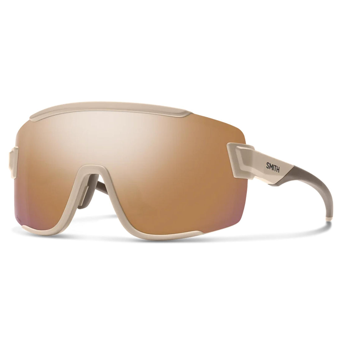 Smith Sunglasses Wildcat 4VF 0K Matte Summit ChromaPop Rose Gold Mirror