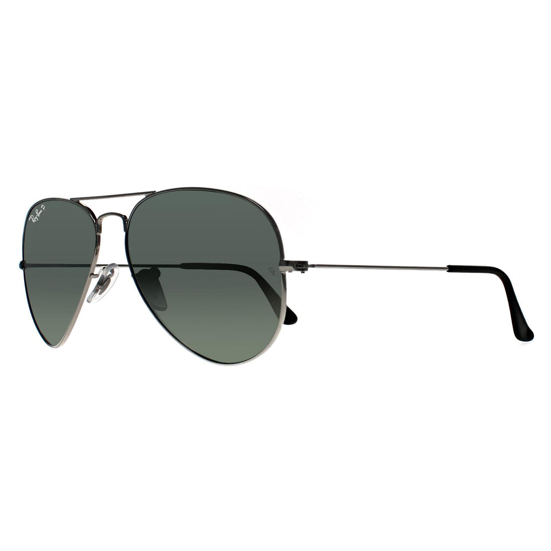 Ray-Ban Sunglasses Aviator 3025 Silver Polarized Green Silver Mirror 003/59