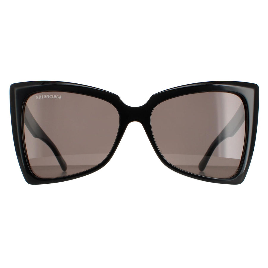 Balenciaga BB0174S Sunglasses Black Grey