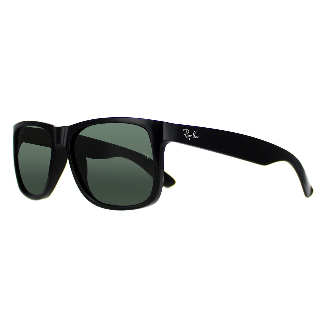 Ray-Ban Sunglasses Justin 4165 601/71 Shiny Black Green