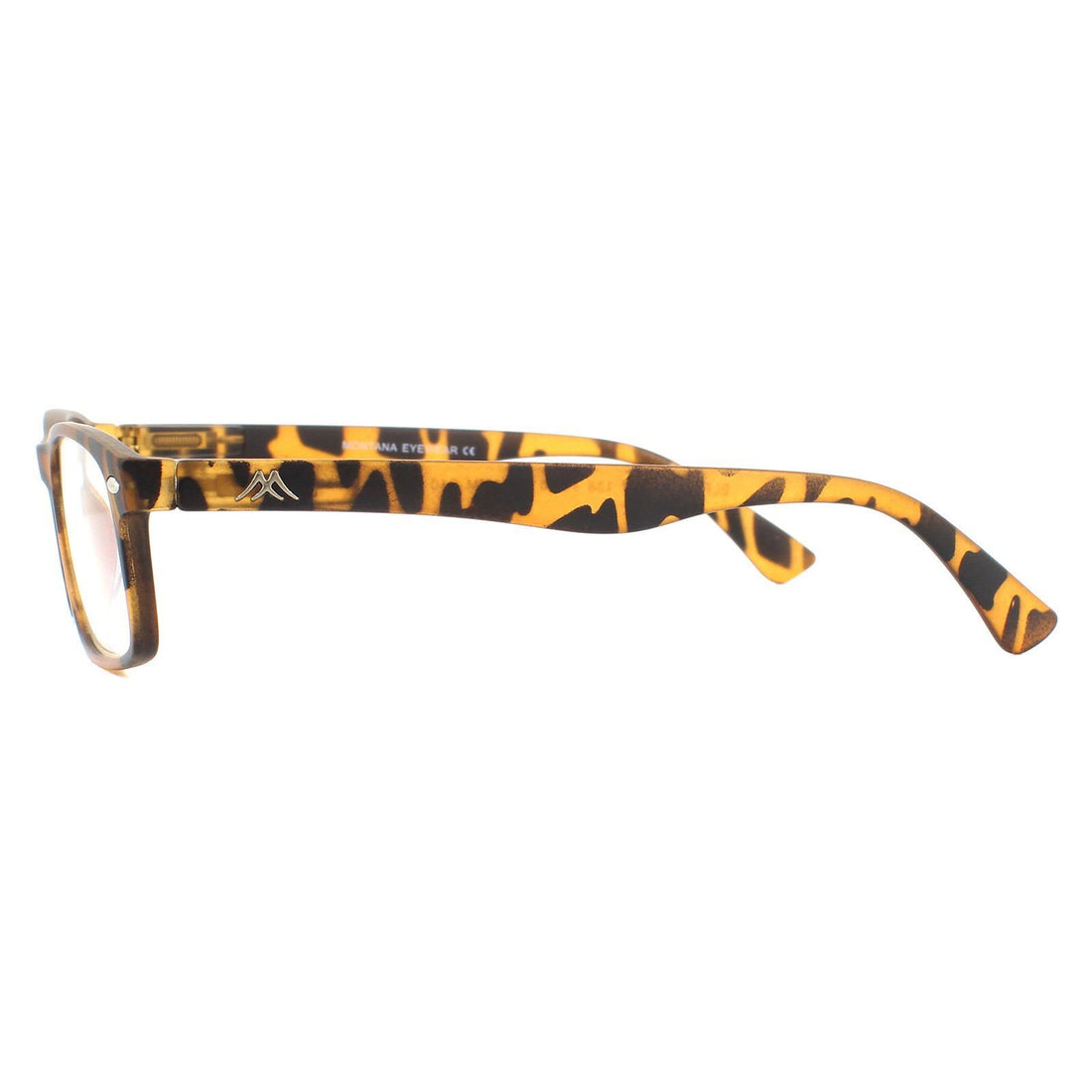 Montana Reading Glasses BLF83A Matte Turtle Brown Blue Light Block +1.00