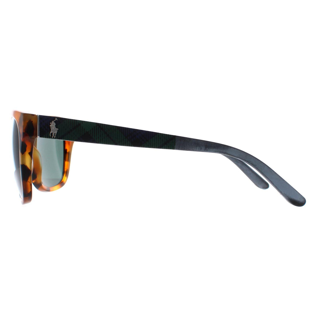 Polo Ralph Lauren Sunglasses 4091 550171 Tokyo Havana & Tartan Grey Green