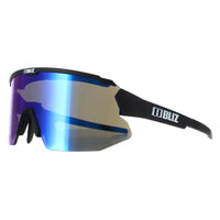 Bliz Sunglasses Breeze Small ZB7012-0435 Black Brown Blue Mirror