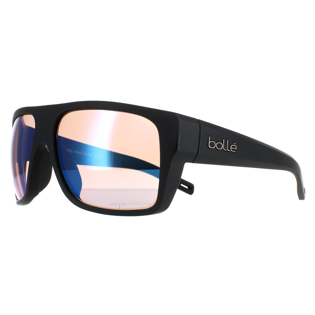 Bolle Sunglasses Falco 12639 Matte Black Phantom+ Polarized Photochromic