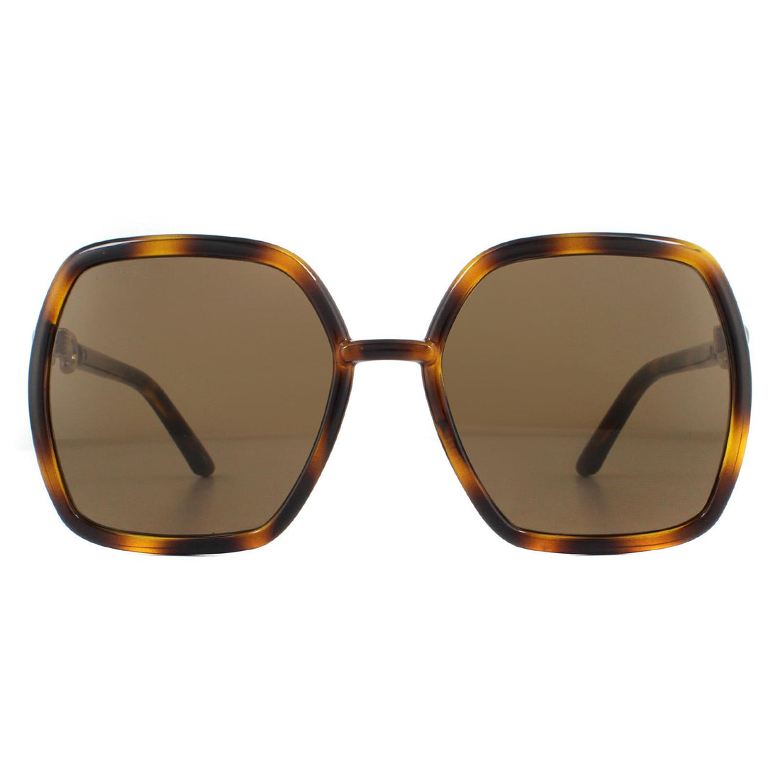 Gucci Sunglasses GG0890S 002 Havana and Gold Brown