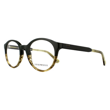 Emporio Armani Glasses Frames EA 3122 5571 Military Striped Honey 49mm Mens