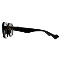 Gucci Sunglasses GG1535S 001 Shiny Black Grey Light Mirror