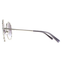 Swarovski Sunglasses SK0289 16B Shiny Palladium Smoke Gradient