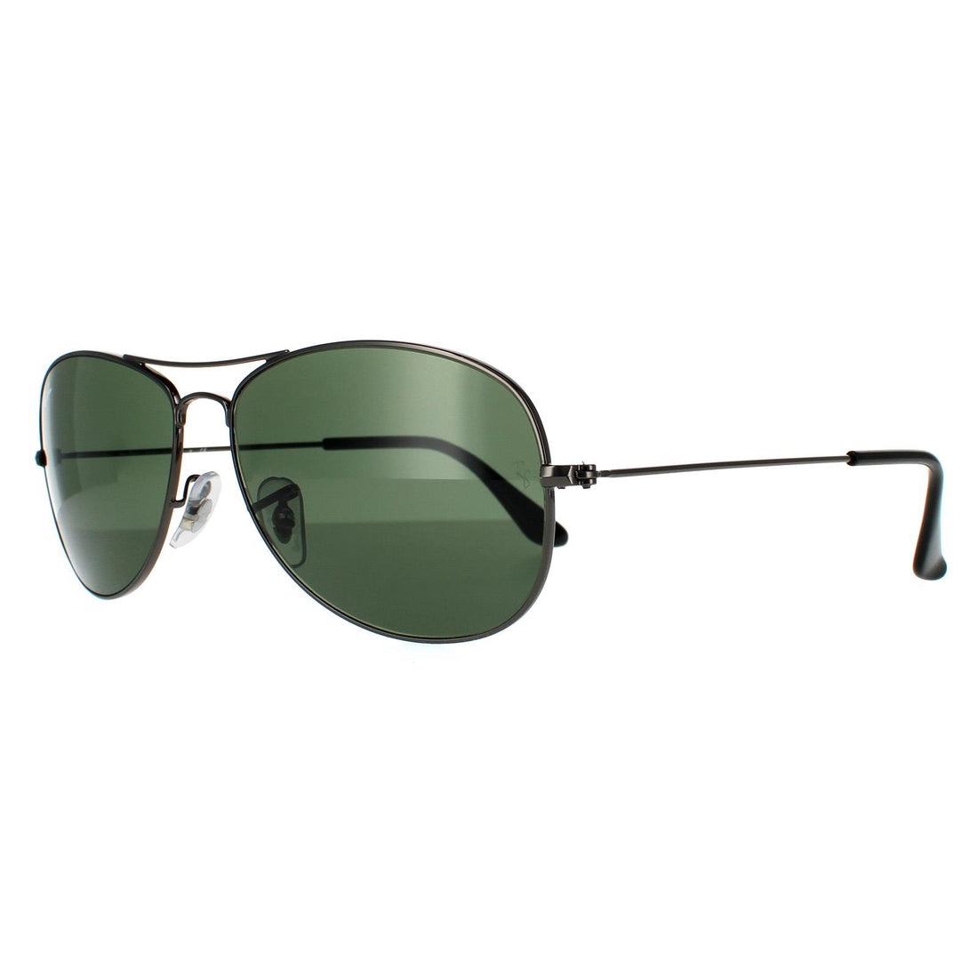 Ray-Ban Sunglasses Cockpit 3362 004 Gunmetal Green 59mm