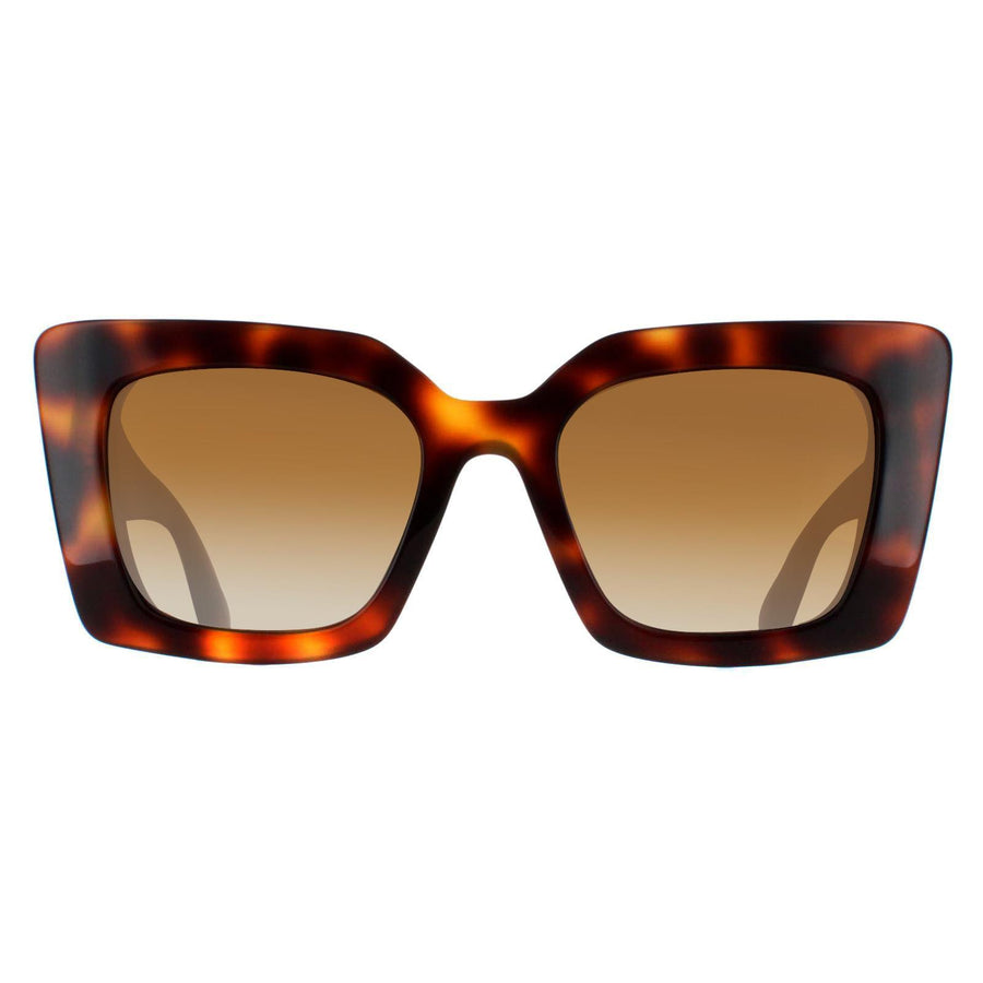 Burberry Sunglasses BE4344 Daisy 3316T5 Light Havana Brown Gradient Polarized