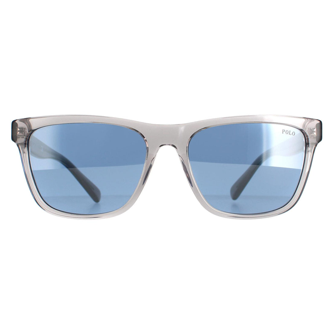 Polo Ralph Lauren Sunglasses PH4167 51111U Shiny Transparent Grey Ligh Discounted Sunglasses