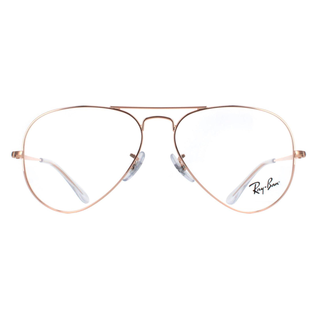 Ray-Ban Glasses Frames RX6489 Aviator 3094 Rose Gold Men Women
