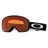 Oakley Ski Goggles Flight Tracker XS OO7106-03 Matte Black Prizm Snow Persimmon