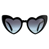Saint Laurent SL 181 LOU LOU Sunglasses Black Blue Gradient