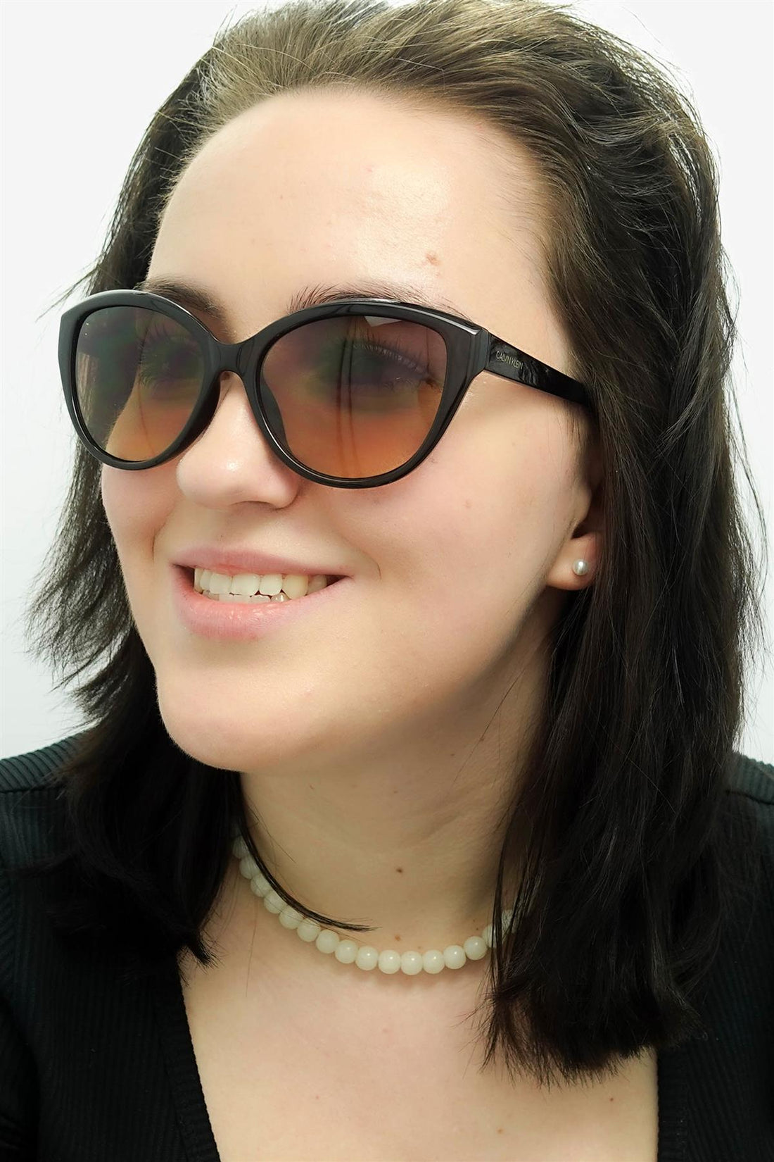 Calvin Klein Sunglasses CK19536S 210 Crystal Brown Brown
