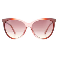 Swarovski SK0226 Sunglasses Pink Transparent / Bordeaux Gradient