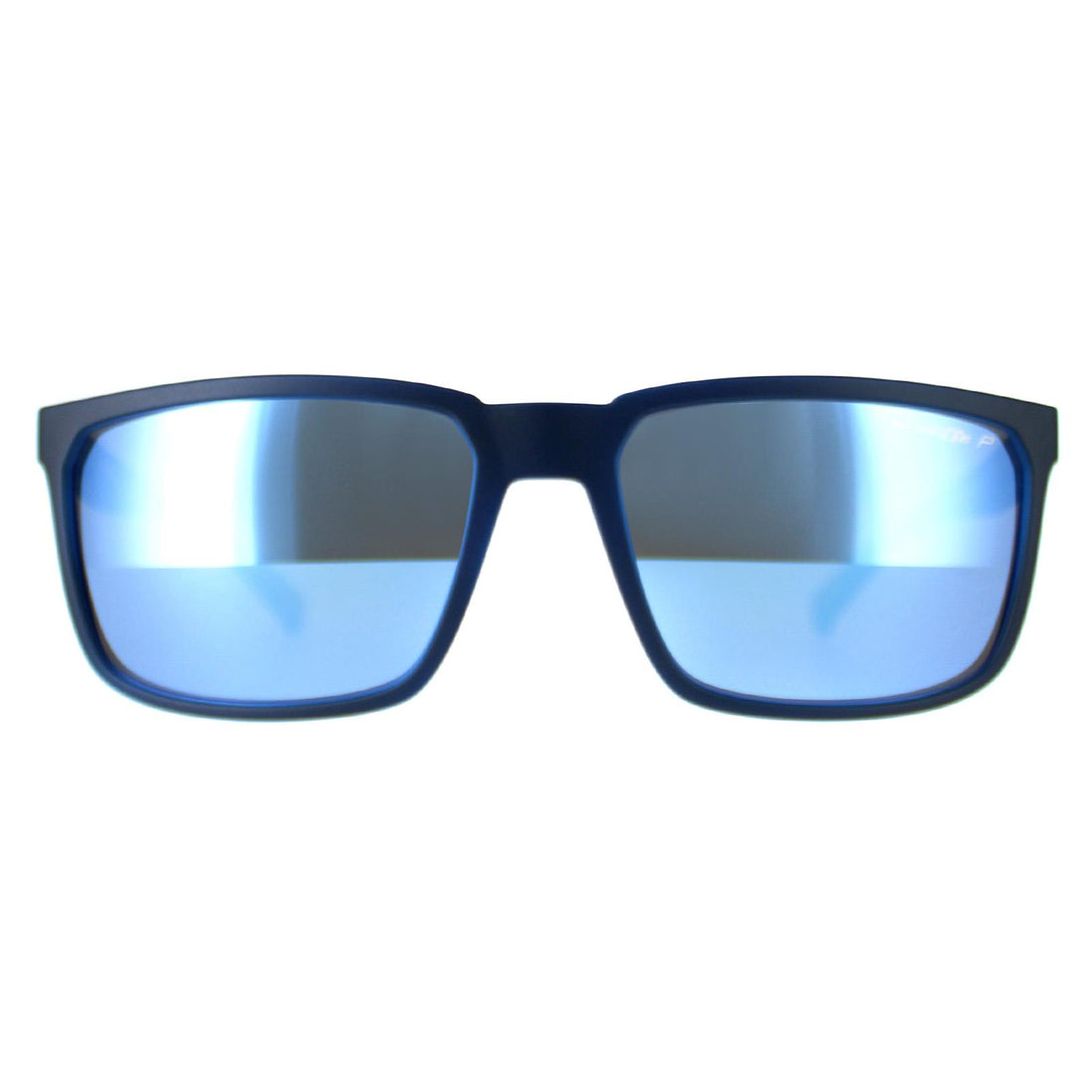 Arnette Stripe AN4251 Sunglasses Matte Top Navy On Light Blue / Dark Grey Mirror Water Polarized