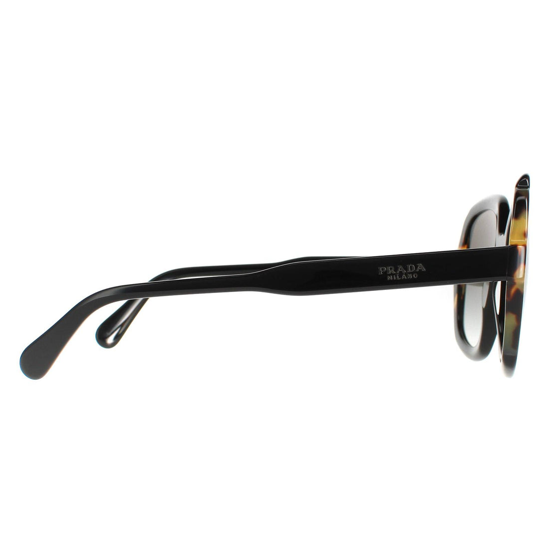 Prada Sunglasses PR16US 3890A7 Black Medium Havana Grey Gradient