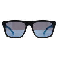 Lacoste Sunglasses L957S 002 Matte Black Blue
