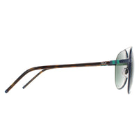 Polo Ralph Lauren Sunglasses PH3131 930371 Matte Navy Blue Green
