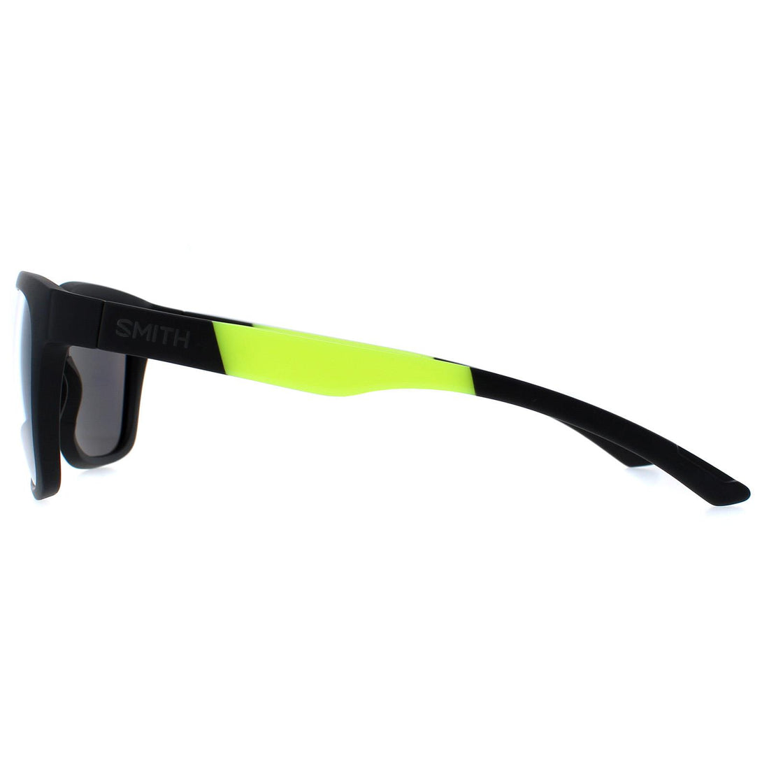Smith Sunglasses Founder Slim PGC XB Matte Black Yellow Chromapop Silver Mirror